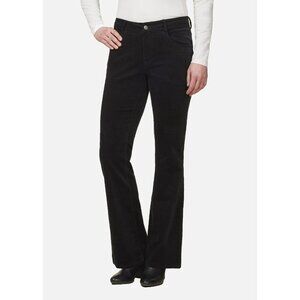 EQL by Kerrits Soft Stretch Corduroy Bootcut Pant Size 10 M Black